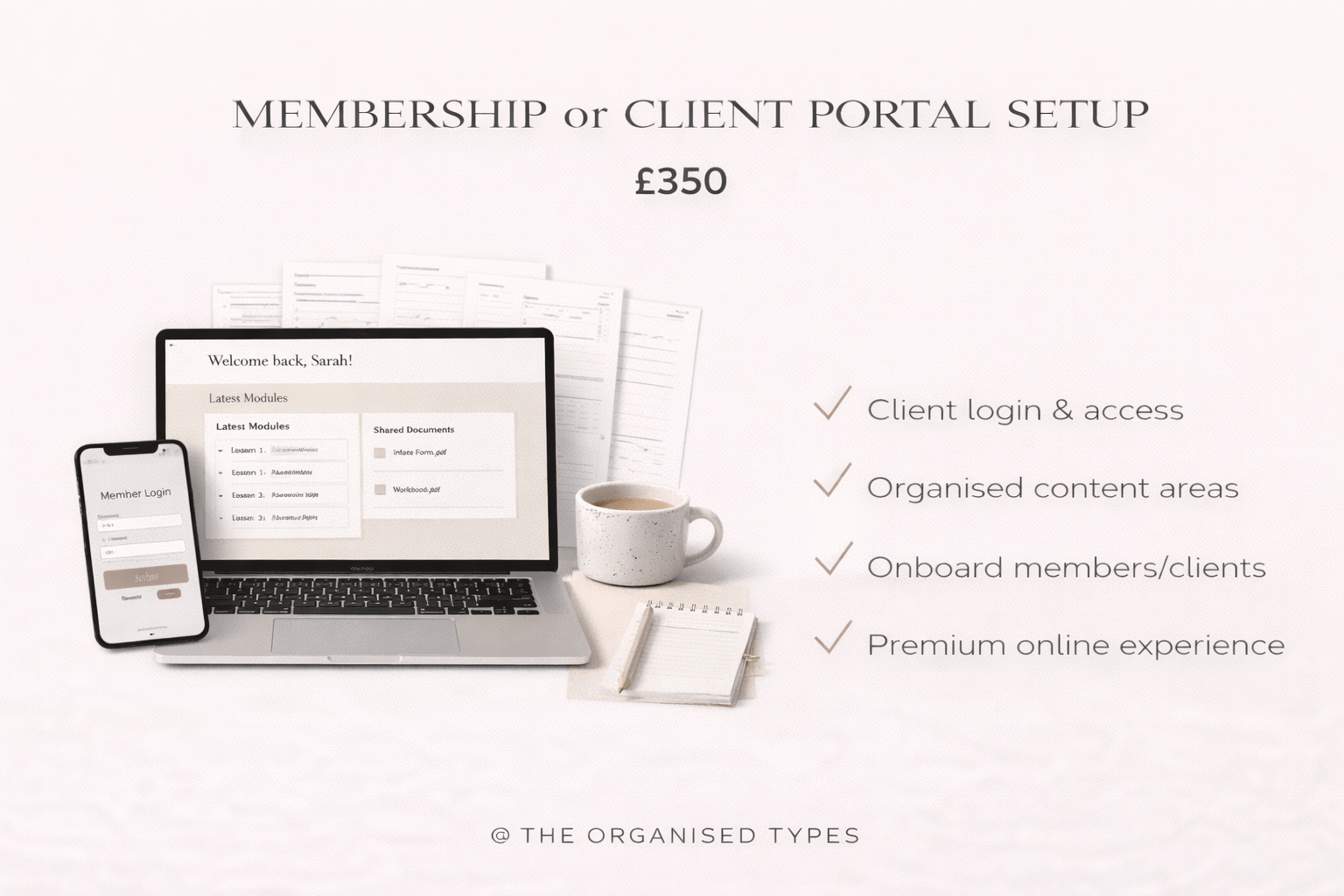 Membership or Client Portal Setup